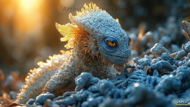 Amazing Alien Life forms and Planets. Fantasy Photographs, by Art by Innovation. Vibrant and detailed, high-resolution quality rendering of fantasy worlds with amazing creatures, both the fauna and flora, that might exist on alien worlds.