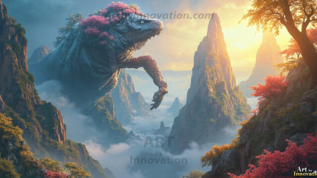 Amazing Alien Life forms and Planets. Fantasy Photographs, by Art by Innovation. Vibrant and detailed, high-resolution quality rendering of fantasy worlds with amazing creatures, both the fauna and flora, that might exist on alien worlds.