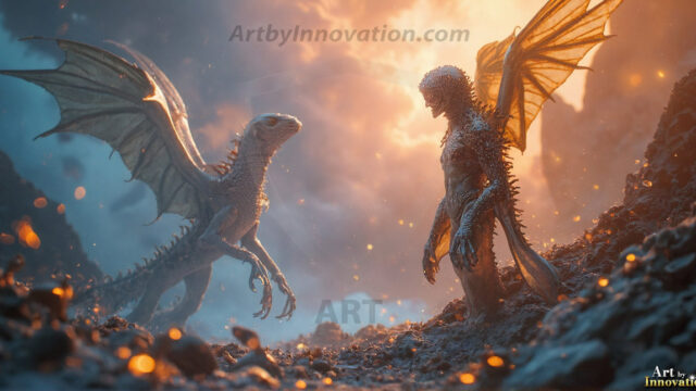 Amazing Alien Life forms and Planets. Fantasy Photographs, by Art by Innovation. Vibrant and detailed, high-resolution quality rendering of fantasy worlds with amazing creatures, both the fauna and flora, that might exist on alien worlds.