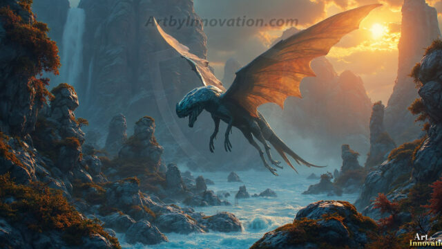 Amazing Alien Life forms and Planets. Fantasy Photographs, by Art by Innovation. Vibrant and detailed, high-resolution quality rendering of fantasy worlds with amazing creatures, both the fauna and flora, that might exist on alien worlds.