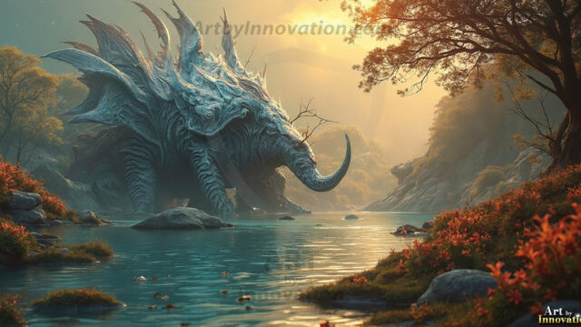 Amazing Alien Life forms and Planets. Fantasy Photographs, by Art by Innovation. Vibrant and detailed, high-resolution quality rendering of fantasy worlds with amazing creatures, both the fauna and flora, that might exist on alien worlds.