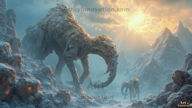 Amazing Alien Life forms and Planets. Fantasy Photographs, by Art by Innovation. Vibrant and detailed, high-resolution quality rendering of fantasy worlds with amazing creatures, both the fauna and flora, that might exist on alien worlds.