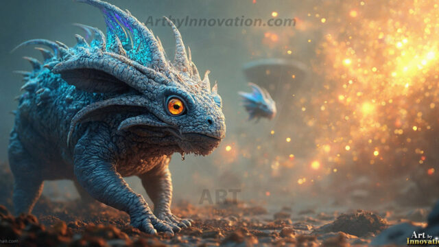 Amazing Alien Life forms and Planets. Fantasy Photographs, by Art by Innovation. Vibrant and detailed, high-resolution quality rendering of fantasy worlds with amazing creatures, both the fauna and flora, that might exist on alien worlds.