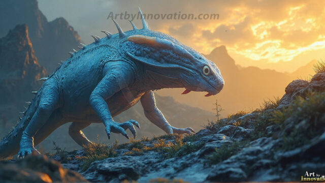 Amazing Alien Life forms and Planets. Fantasy Photographs, by Art by Innovation. Vibrant and detailed, high-resolution quality rendering of fantasy worlds with amazing creatures, both the fauna and flora, that might exist on alien worlds.