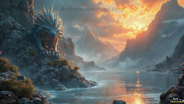 Amazing Alien Life forms and Planets. Fantasy Photographs, by Art by Innovation. Vibrant and detailed, high-resolution quality rendering of fantasy worlds with amazing creatures, both the fauna and flora, that might exist on alien worlds.