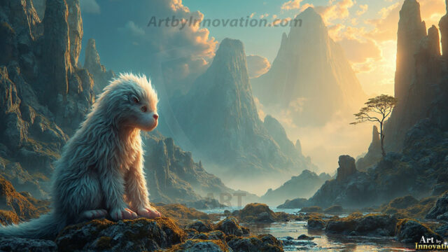 Amazing Alien Life forms and Planets. Fantasy Photographs, by Art by Innovation. Vibrant and detailed, high-resolution quality rendering of fantasy worlds with amazing creatures, both the fauna and flora, that might exist on alien worlds.