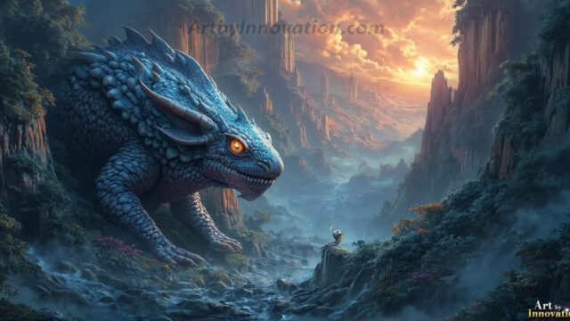 Amazing Alien Life forms and Planets. Fantasy Photographs, by Art by Innovation. Vibrant and detailed, high-resolution quality rendering of fantasy worlds with amazing creatures, both the fauna and flora, that might exist on alien worlds.