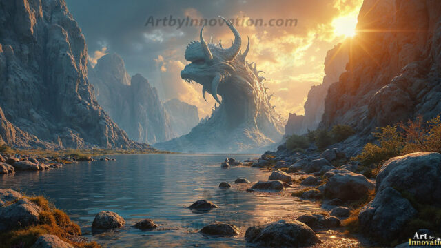 Amazing Alien Life forms and Planets. Fantasy Photographs, by Art by Innovation. Vibrant and detailed, high-resolution quality rendering of fantasy worlds with amazing creatures, both the fauna and flora, that might exist on alien worlds.