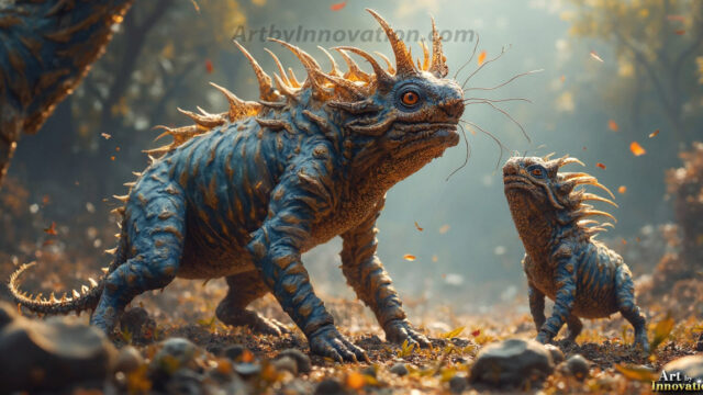 Amazing Alien Life forms and Planets. Fantasy Photographs, by Art by Innovation. Vibrant and detailed, high-resolution quality rendering of fantasy worlds with amazing creatures, both the fauna and flora, that might exist on alien worlds.
