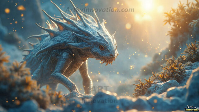 Amazing Alien Life forms and Planets. Fantasy Photographs, by Art by Innovation. Vibrant and detailed, high-resolution quality rendering of fantasy worlds with amazing creatures, both the fauna and flora, that might exist on alien worlds.