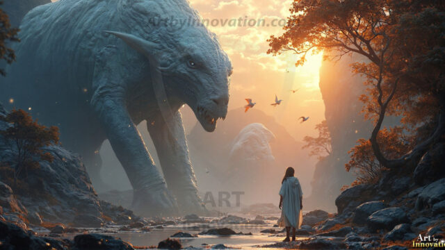 Amazing Alien Life forms and Planets. Fantasy Photographs, by Art by Innovation. Vibrant and detailed, high-resolution quality rendering of fantasy worlds with amazing creatures, both the fauna and flora, that might exist on alien worlds.