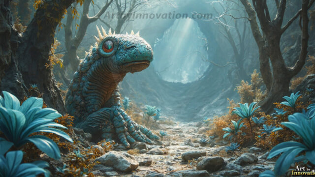 Amazing Alien Life forms and Planets. Fantasy Photographs, by Art by Innovation. Vibrant and detailed, high-resolution quality rendering of fantasy worlds with amazing creatures, both the fauna and flora, that might exist on alien worlds.