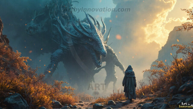 Amazing Alien Life forms and Planets. Fantasy Photographs, by Art by Innovation. Vibrant and detailed, high-resolution quality rendering of fantasy worlds with amazing creatures, both the fauna and flora, that might exist on alien worlds.