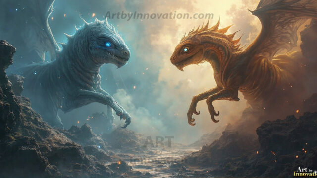 Amazing Alien Life forms and Planets. Fantasy Photographs, by Art by Innovation. Vibrant and detailed, high-resolution quality rendering of fantasy worlds with amazing creatures, both the fauna and flora, that might exist on alien worlds.