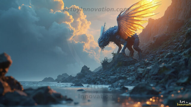 Amazing Alien Life forms and Planets. Fantasy Photographs, by Art by Innovation. Vibrant and detailed, high-resolution quality rendering of fantasy worlds with amazing creatures, both the fauna and flora, that might exist on alien worlds.