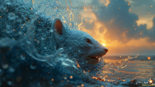 Amazing Alien Life forms and Planets. Fantasy Photographs, by Art by Innovation. Vibrant and detailed, high-resolution quality rendering of fantasy worlds with amazing creatures, both the fauna and flora, that might exist on alien worlds.