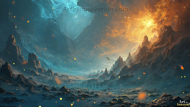 Amazing Alien Life forms and Planets. Fantasy Photographs, by Art by Innovation. Vibrant and detailed, high-resolution quality rendering of fantasy worlds with amazing creatures, both the fauna and flora, that might exist on alien worlds.