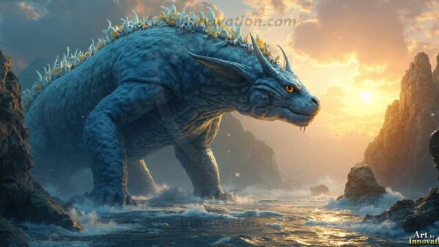 Amazing Alien Life forms and Planets. Fantasy Photographs, by Art by Innovation. Vibrant and detailed, high-resolution quality rendering of fantasy worlds with amazing creatures, both the fauna and flora, that might exist on alien worlds.