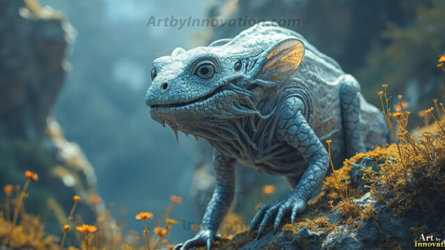 Amazing Alien Life forms and Planets. Fantasy Photographs, by Art by Innovation. Vibrant and detailed, high-resolution quality rendering of fantasy worlds with amazing creatures, both the fauna and flora, that might exist on alien worlds.