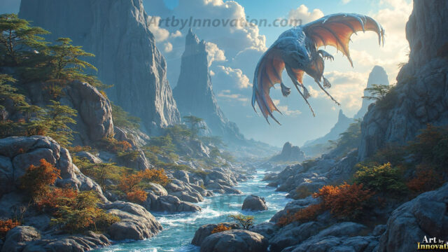 Amazing Alien Life forms and Planets. Fantasy Photographs, by Art by Innovation. Vibrant and detailed, high-resolution quality rendering of fantasy worlds with amazing creatures, both the fauna and flora, that might exist on alien worlds.