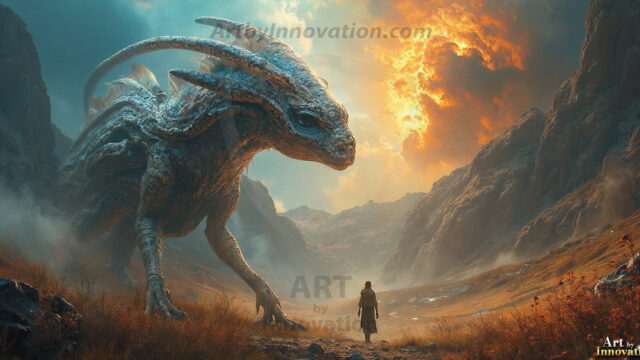 Amazing Alien Life forms and Planets. Fantasy Photographs, by Art by Innovation. Vibrant and detailed, high-resolution quality rendering of fantasy worlds with amazing creatures, both the fauna and flora, that might exist on alien worlds.