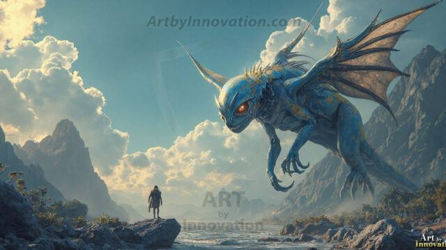 Amazing Alien Life forms and Planets. Fantasy Photographs, by Art by Innovation. Vibrant and detailed, high-resolution quality rendering of fantasy worlds with amazing creatures, both the fauna and flora, that might exist on alien worlds.