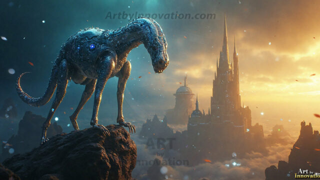 Amazing Alien Life forms and Planets. Fantasy Photographs, by Art by Innovation. Vibrant and detailed, high-resolution quality rendering of fantasy worlds with amazing creatures, both the fauna and flora, that might exist on alien worlds.