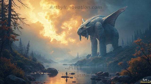 Amazing Alien Life forms and Planets. Fantasy Photographs, by Art by Innovation. Vibrant and detailed, high-resolution quality rendering of fantasy worlds with amazing creatures, both the fauna and flora, that might exist on alien worlds.