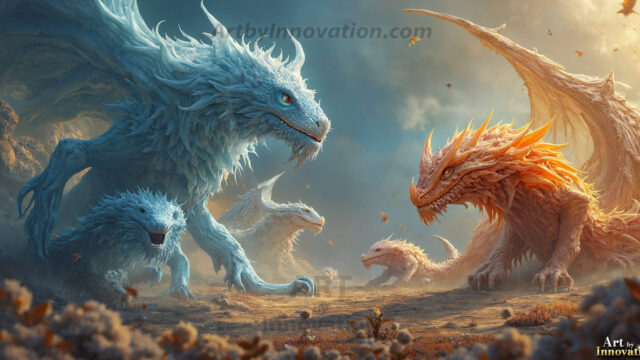 Amazing Alien Life forms and Planets. Fantasy Photographs, by Art by Innovation. Vibrant and detailed, high-resolution quality rendering of fantasy worlds with amazing creatures, both the fauna and flora, that might exist on alien worlds.