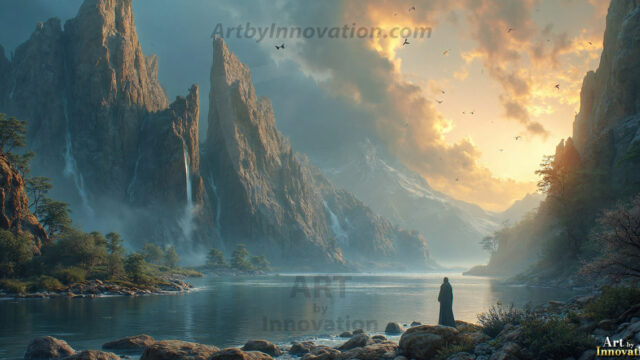 Amazing Alien Life forms and Planets. Fantasy Photographs, by Art by Innovation. Vibrant and detailed, high-resolution quality rendering of fantasy worlds with amazing creatures, both the fauna and flora, that might exist on alien worlds.