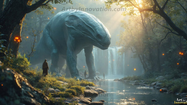 Amazing Alien Life forms and Planets. Fantasy Photographs, by Art by Innovation. Vibrant and detailed, high-resolution quality rendering of fantasy worlds with amazing creatures, both the fauna and flora, that might exist on alien worlds.