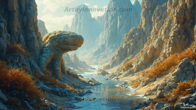 Amazing Alien Life forms and Planets. Fantasy Photographs, by Art by Innovation. Vibrant and detailed, high-resolution quality rendering of fantasy worlds with amazing creatures, both the fauna and flora, that might exist on alien worlds.