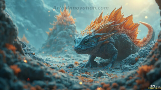 Amazing Alien Life forms and Planets. Fantasy Photographs, by Art by Innovation. Vibrant and detailed, high-resolution quality rendering of fantasy worlds with amazing creatures, both the fauna and flora, that might exist on alien worlds.