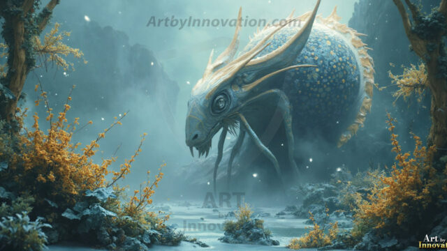 Amazing Alien Life forms and Planets. Fantasy Photographs, by Art by Innovation. Vibrant and detailed, high-resolution quality rendering of fantasy worlds with amazing creatures, both the fauna and flora, that might exist on alien worlds.