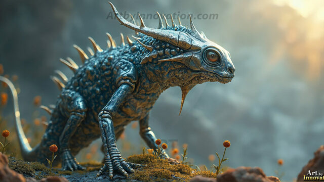 Amazing Alien Life forms and Planets. Fantasy Photographs, by Art by Innovation. Vibrant and detailed, high-resolution quality rendering of fantasy worlds with amazing creatures, both the fauna and flora, that might exist on alien worlds.