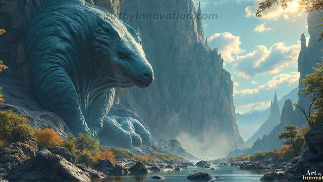 Amazing Alien Life forms and Planets. Fantasy Photographs, by Art by Innovation. Vibrant and detailed, high-resolution quality rendering of fantasy worlds with amazing creatures, both the fauna and flora, that might exist on alien worlds.