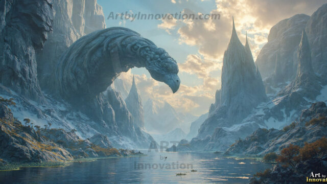 Amazing Alien Life forms and Planets. Fantasy Photographs, by Art by Innovation. Vibrant and detailed, high-resolution quality rendering of fantasy worlds with amazing creatures, both the fauna and flora, that might exist on alien worlds.