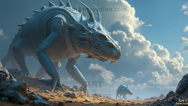 Amazing Alien Life forms and Planets. Fantasy Photographs, by Art by Innovation. Vibrant and detailed, high-resolution quality rendering of fantasy worlds with amazing creatures, both the fauna and flora, that might exist on alien worlds.