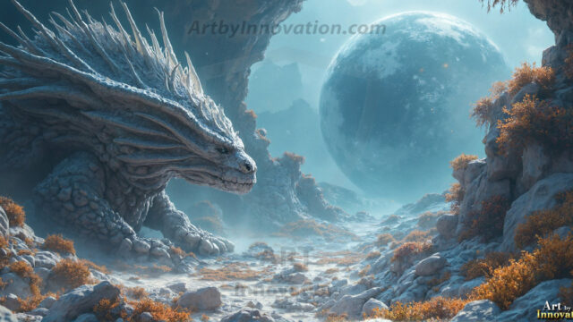 Amazing Alien Life forms and Planets. Fantasy Photographs, by Art by Innovation. Vibrant and detailed, high-resolution quality rendering of fantasy worlds with amazing creatures, both the fauna and flora, that might exist on alien worlds.