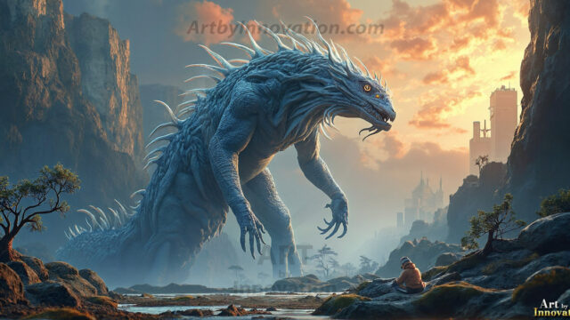 Amazing Alien Life forms and Planets. Fantasy Photographs, by Art by Innovation. Vibrant and detailed, high-resolution quality rendering of fantasy worlds with amazing creatures, both the fauna and flora, that might exist on alien worlds.