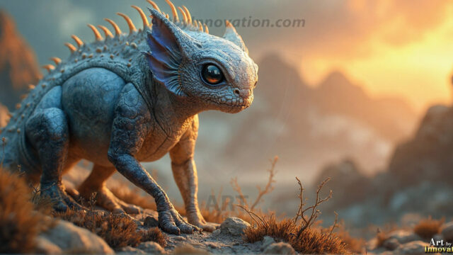 Amazing Alien Life forms and Planets. Fantasy Photographs, by Art by Innovation. Vibrant and detailed, high-resolution quality rendering of fantasy worlds with amazing creatures, both the fauna and flora, that might exist on alien worlds.