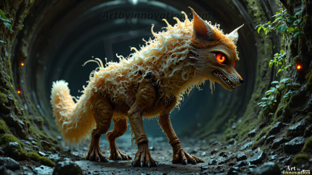 A collection of cute & adorable little-creatures from around the universe. In a photorealistic magical enchanted forest, the surface is covered in vibrant green moss, clusters of bioluminescent mushrooms. With delicate wildflowers blooming in impossible colors — violet, gold, crimson, as adorable little creatures rise from a misty forest floor. A hyper-realistic photo of hybrid creatures, like a adorable baby elephant, no bigger than a human palm. A foxlike creature, with red eyes, fluffy soft fur, and rows of sharp, serrated teeth. A chimera like weird creature, with crazy alien eyes, cyberpunk style. A hyper realistic portrait of a prehensile-tailed opossum, vibrantly colored, illuminated only by moonlight filtering through leaves in the darkness of night.