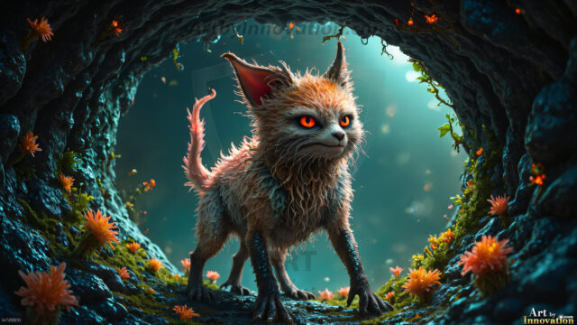 A collection of cute & adorable little-creatures from around the universe. In a photorealistic magical enchanted forest, the surface is covered in vibrant green moss, clusters of bioluminescent mushrooms. With delicate wildflowers blooming in impossible colors — violet, gold, crimson, as adorable little creatures rise from a misty forest floor. A hyper-realistic photo of hybrid creatures, like a adorable baby elephant, no bigger than a human palm. A foxlike creature, with red eyes, fluffy soft fur, and rows of sharp, serrated teeth. A chimera like weird creature, with crazy alien eyes, cyberpunk style. A hyper realistic portrait of a prehensile-tailed opossum, vibrantly colored, illuminated only by moonlight filtering through leaves in the darkness of night.