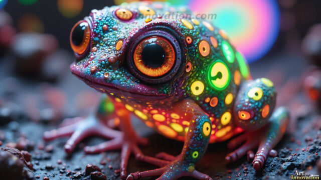 A collection of cute & adorable little-creatures from around the universe. In a photorealistic magical enchanted forest, the surface is covered in vibrant green moss, clusters of bioluminescent mushrooms. With delicate wildflowers blooming in impossible colors — violet, gold, crimson, as adorable little creatures rise from a misty forest floor. A hyper-realistic photo of hybrid creatures, like a adorable baby elephant, no bigger than a human palm. A foxlike creature, with red eyes, fluffy soft fur, and rows of sharp, serrated teeth. A chimera like weird creature, with crazy alien eyes, cyberpunk style. A hyper realistic portrait of a prehensile-tailed opossum, vibrantly colored, illuminated only by moonlight filtering through leaves in the darkness of night.