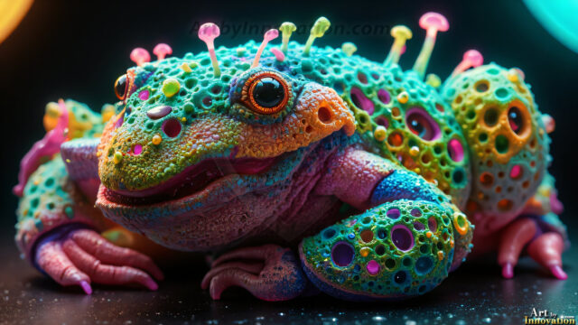 A collection of cute & adorable little-creatures from around the universe. In a photorealistic magical enchanted forest, the surface is covered in vibrant green moss, clusters of bioluminescent mushrooms. With delicate wildflowers blooming in impossible colors — violet, gold, crimson, as adorable little creatures rise from a misty forest floor. A hyper-realistic photo of hybrid creatures, like a adorable baby elephant, no bigger than a human palm. A foxlike creature, with red eyes, fluffy soft fur, and rows of sharp, serrated teeth. A chimera like weird creature, with crazy alien eyes, cyberpunk style. A hyper realistic portrait of a prehensile-tailed opossum, vibrantly colored, illuminated only by moonlight filtering through leaves in the darkness of night.