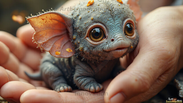 A collection of cute & adorable little-creatures from around the universe. In a photorealistic magical enchanted forest, the surface is covered in vibrant green moss, clusters of bioluminescent mushrooms. With delicate wildflowers blooming in impossible colors — violet, gold, crimson, as adorable little creatures rise from a misty forest floor. A hyper-realistic photo of hybrid creatures, like a adorable baby elephant, no bigger than a human palm. A foxlike creature, with red eyes, fluffy soft fur, and rows of sharp, serrated teeth. A chimera like weird creature, with crazy alien eyes, cyberpunk style. A hyper realistic portrait of a prehensile-tailed opossum, vibrantly colored, illuminated only by moonlight filtering through leaves in the darkness of night.
