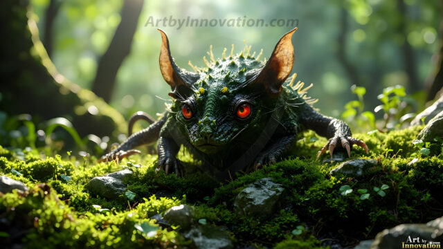 A collection of cute & adorable little-creatures from around the universe. In a photorealistic magical enchanted forest, the surface is covered in vibrant green moss, clusters of bioluminescent mushrooms. With delicate wildflowers blooming in impossible colors — violet, gold, crimson, as adorable little creatures rise from a misty forest floor. A hyper-realistic photo of hybrid creatures, like a adorable baby elephant, no bigger than a human palm. A foxlike creature, with red eyes, fluffy soft fur, and rows of sharp, serrated teeth. A chimera like weird creature, with crazy alien eyes, cyberpunk style. A hyper realistic portrait of a prehensile-tailed opossum, vibrantly colored, illuminated only by moonlight filtering through leaves in the darkness of night.