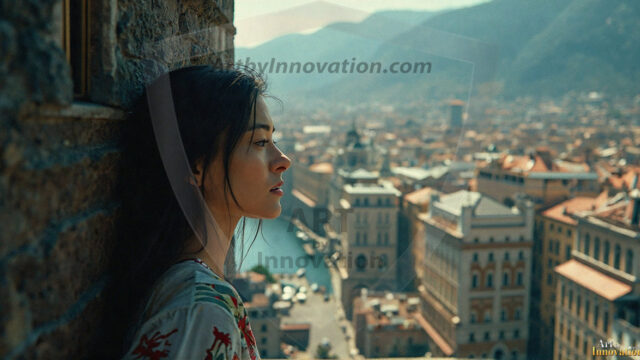 A collection of pictures of beautiful women from various locations around the world. This collection of images was created using AI and includes a mixture of real world locations, as well as fantasy settings. The image prompt was wrote to the make the background a high priority along with the model in the photograph.