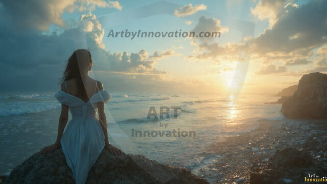 A collection of pictures of beautiful women from various locations around the world. This collection of images was created using AI and includes a mixture of real world locations, as well as fantasy settings. The image prompt was wrote to the make the background a high priority along with the model in the photograph.