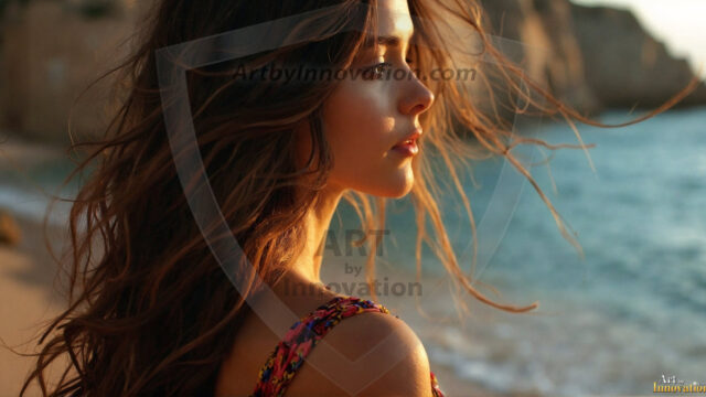 A collection of pictures of beautiful women from various locations around the world. This collection of images was created using AI and includes a mixture of real world locations, as well as fantasy settings. The image prompt was wrote to the make the background a high priority along with the model in the photograph.